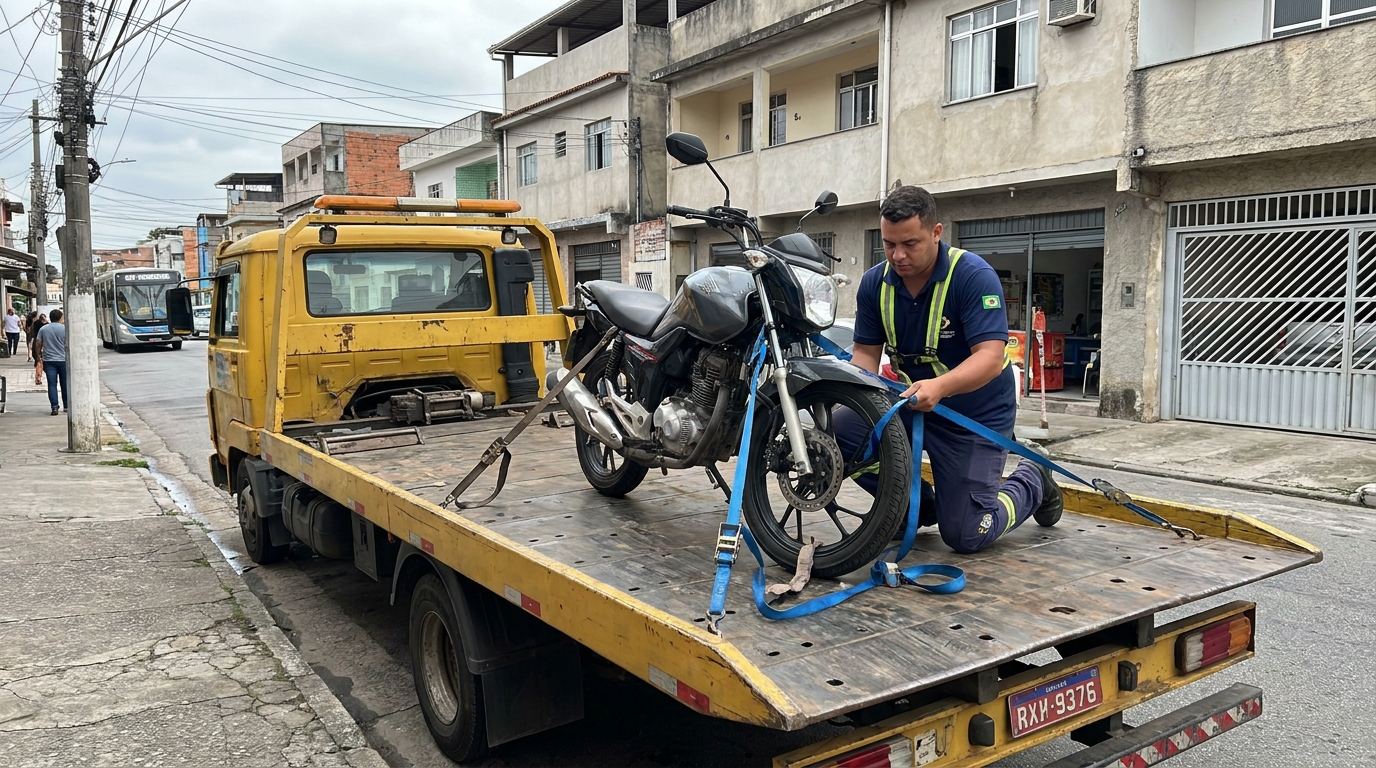 Auxílio para Moto no Local em Custodópolis, Campos dos Goytacazes‑RJ
