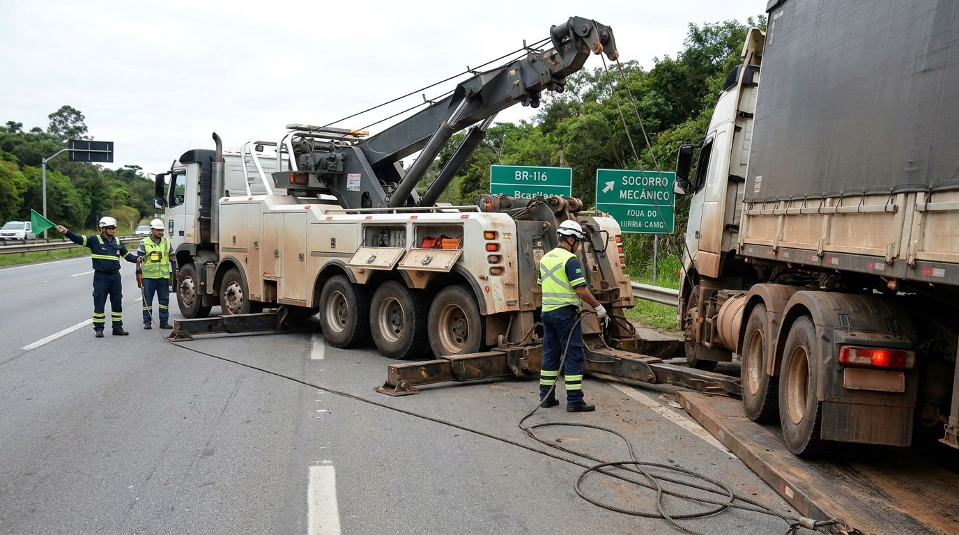 Guincho para Caminhão no Centro, Campos dos Goytacazes‑RJ